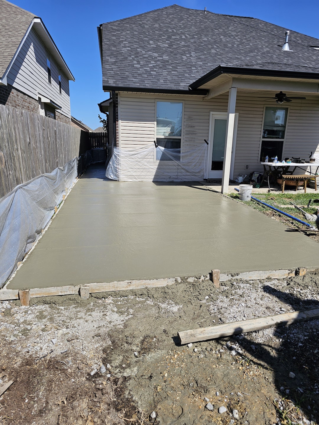 Concrete Pad for Blacksmith Shop in Rayne, LA Thumbnail